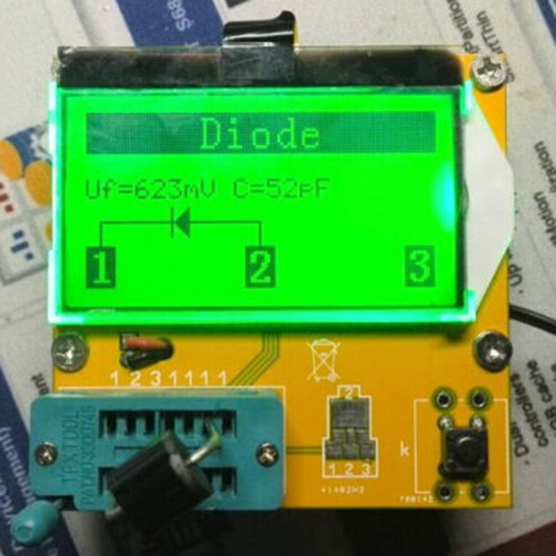 All-in-1 component tester transistor diode capacitor resistor inductor meter Pz