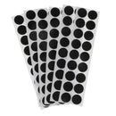 900pcs Self Adhesive Shooting Paper Shooting Stickers Patches Black for Sporting