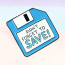 Creative Notes Message Card Brooch Badges Backpack Pins Jewelry (Style 1) A