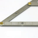 Reusable Eyebrow Tattoo Ruler Golden Ratio Permanent Symmetrical Calipe XEK