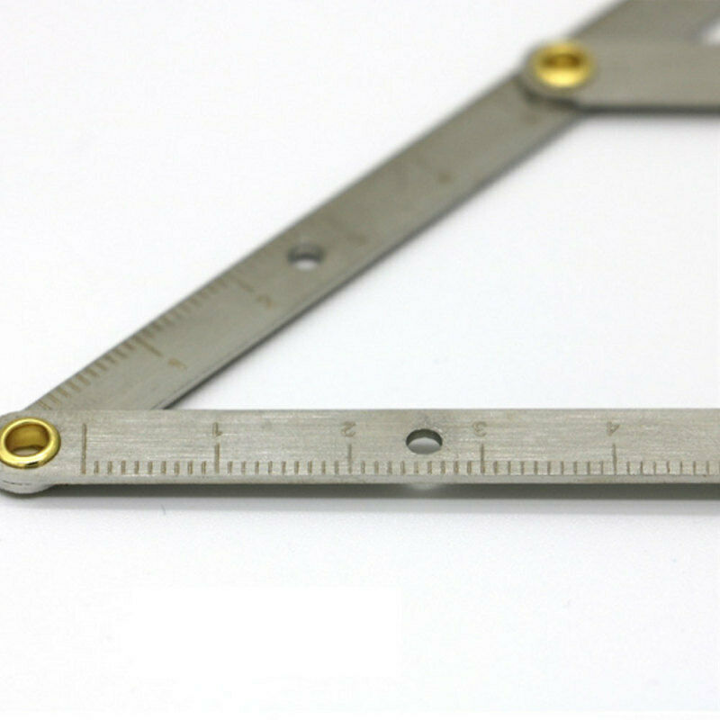 Reusable Eyebrow Tattoo Ruler Golden Ratio Permanent Symmetrical Calipe XEK