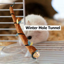 Hamster Hanging Nest Branch Shape Plush House Swing Loft Bed for Pet Supply