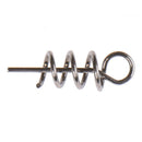 50pcs Soft Lure Baits Hook Pin Spring Fixed Lock Fishing Screw Needle F spTOCA