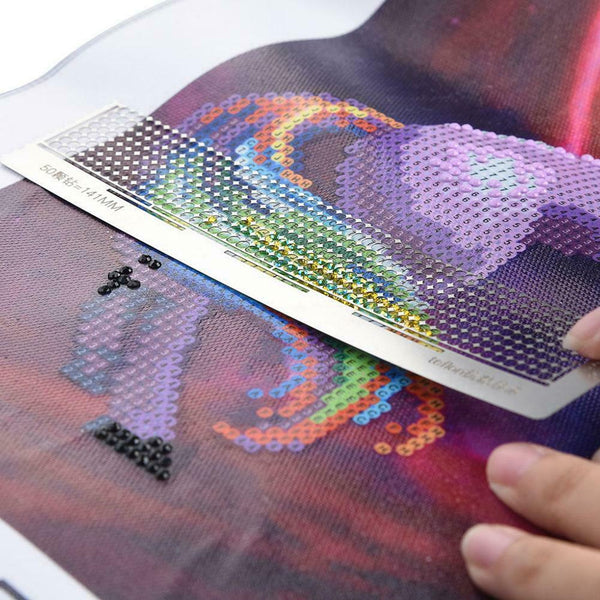 Stainless Steel Diamond Painting Ruler for DIY Sewing Embroidery Patchwork