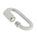 Stainless Steel Quick Links Oval Carabiner Cable Shackle Connector 8mm