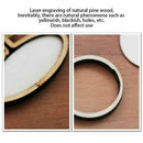 Mini Embroidery Hoop Wooden Frame Hand Cross Stitching Hoop Framing DIY Cra H7L6