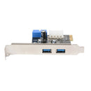 Desktop PCI-E to USB 3.0 Expansion Card With Interface USB 3.0 Dual Ports 2