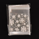 100X xmas santa cello cellophane cookie Peel N seal candy treat bags party Hot!