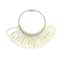 Plastic Finger Sizer Ring Gauge UK Standard: K - Z