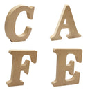 Wooden Alphabet Craft CAFE Letter Plaque Wall Hanging Wedding Decoration