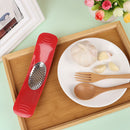 Kitchen Gadget Curved Garlic Press Can Opener Manual Cloves Garlic Press T BX
