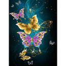 Butterfly 5D DIY Full Round Drill Diamond Painting Rhinestone Craft (B2441)