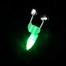 10pc Waterproof Fishing Bite Alarm Indicator On Fishing Rod W