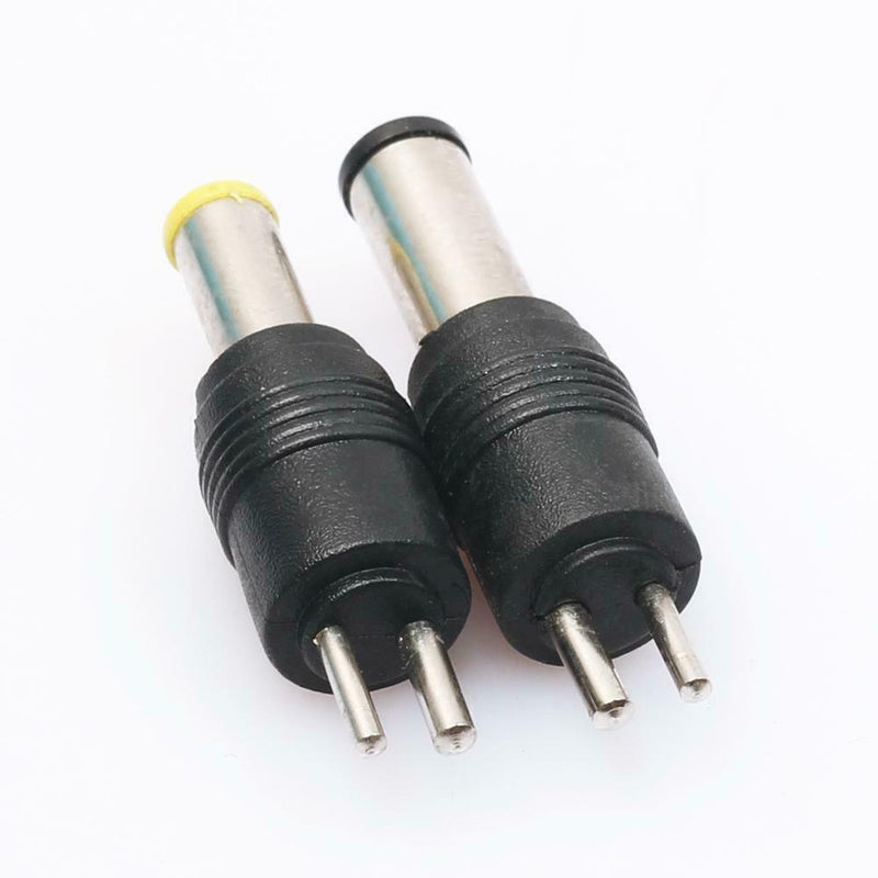 1Set 8Pcs Universal 2Pin Plug Charger Tip AC/DC Power Adapter for Notebook