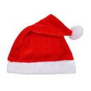 Party Soft Plush Cloth Birthday Surprise Santa Holiday Comfortable Christmas Cap