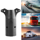 7 Way RV Blade to 6 Way Round Trailer Wiring Plug Adapter Waterproof Connector