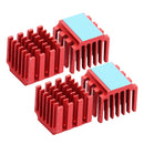 4pcs/lot Aluminum Cooler Heatsink For TMC2100 Stepper Motor Driver Red