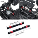 2PCS CVD Steel Front & Rear Drive Shaft For 1/10 RC Crawler Traxxas Trx4 TRX-4