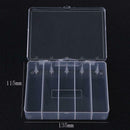5 Grids Fishing Tackle Boxes Storage Case Holder Fish Lure Bait Hooks Case A