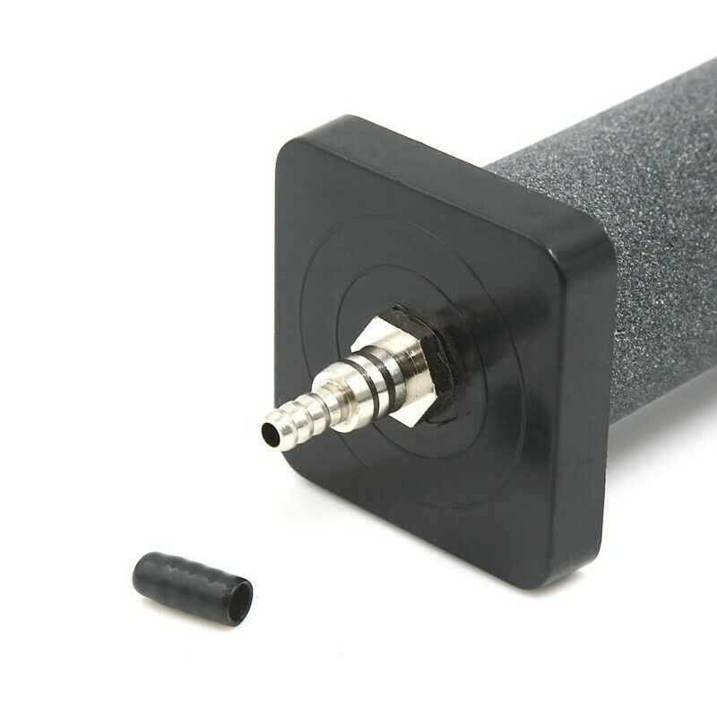 Gray Airstone Bubble Aerator Air Curtain Pump for Aquarium Fish Tank 2pcs D6F3