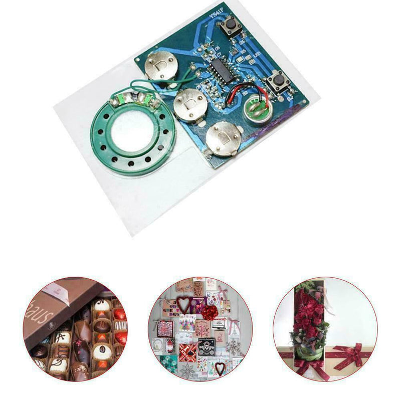 30S Recordable Voice Module Music Sound Talk Chip For Musical Gift Card Gre X0T8