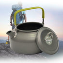Andes Portable Aluminium 0.8L  Camping/Hiking Kettle Coffee Teapot New