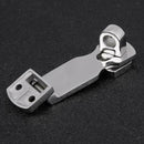 Boat Stainless Steel Flush Door Hatch Folding Bending Hinge Marine 7.6x2.6cm