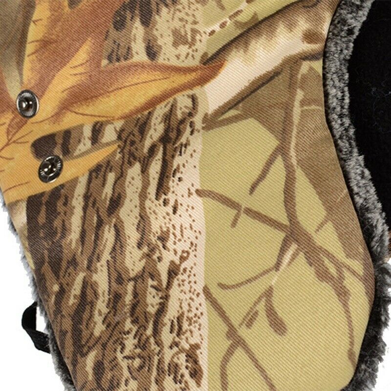 Men Women Winter Skiing Fishing Warm Cotton Hat Outdoor Climbing Hunting Ri C4A5