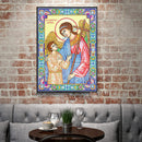 5D DIY Special Shaped Diamond Painting Religious Embroidery Kit Home Decor
