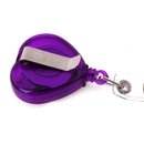 Retractable Reel Recoil ID Badge Lanyard Name Tag Card Holder Belt Clip