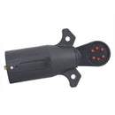 7Pin 12V RV Trailer Boat Socket Circuit Light Plug Tester Socket LED Adapterâ„–[