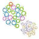 40pcs Multicolor Split Ring Stitch Markers Mark for Knitting Crochet