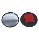 2" Dia Black Frame Round Rearview Blind Spot Mirror Rearmirror for Car