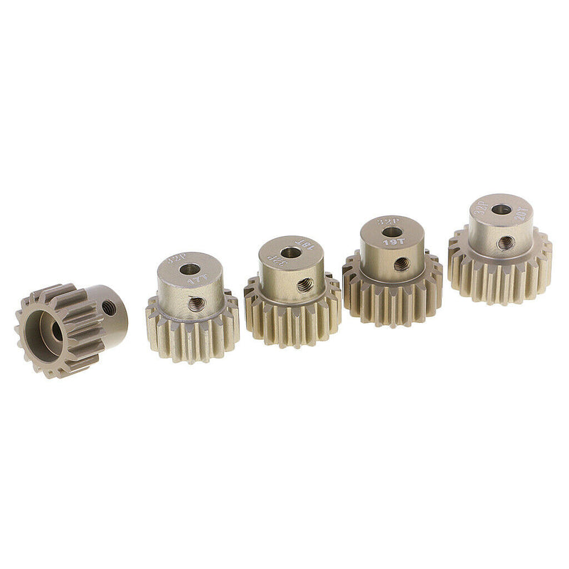 10 Piece Motor Sprocket Gear Set (16T-20T) 1/8 1/10 RC Car