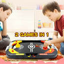2 In 1 Home Board Game Tabletop Ice Hockey Mini Reduce Pressure Children Kids