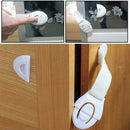 10X Drawer Door Cabinet Fridge Security Protect Lock For Child Baby Kids Safety