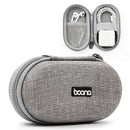 baona Eva Oxford Hard Zipper Mini Earbuds Earphone Case Bluebuds Case In-Ea