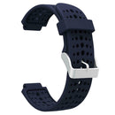 Silicone Watchband for Garmin Forerunner 220 230 235 620 630 (Dark Blue)