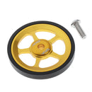 2 Pieces Easywheel Modification Wheel Replacement for Brompton Folding Bike