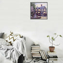Garden Lake House Picture Cross Stitch Diamond Needlework Gift New Embroide P7Y6