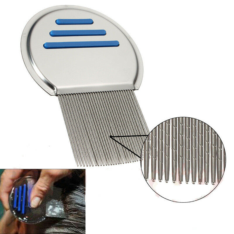 Stainless steel nit comb REMOVES & DESTROYS lice nits eggs like NITTY GRITTY US