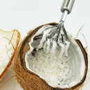 Fruit Coconut Shaver Kitchen Fish Cleaning Scales Scraper Tool Stainless Steel
