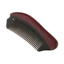 Handmade Purpleheart Buffalo Horn Fine Tooth Hair Beard Comb Massager Brush