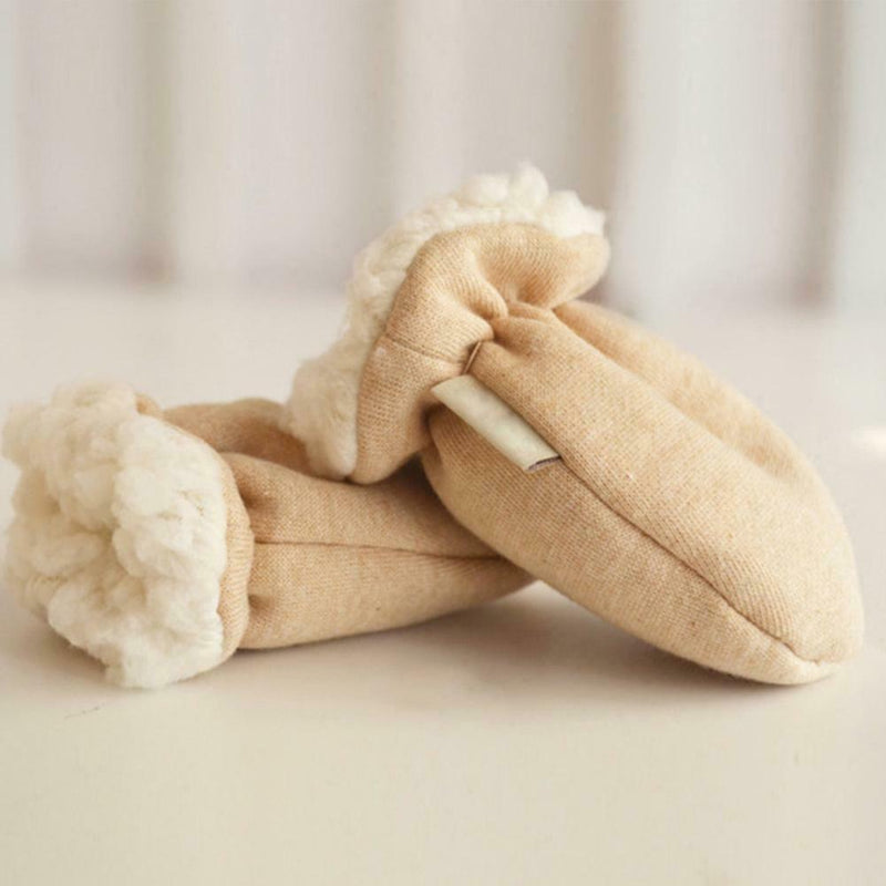 2pcs Winter Warm Newborn Gloves Baby Fleece Thicken Anti-Grab Hand Mittens