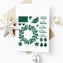 Blessing Cutting Die Transparent Seal Stamp for Stencils (Cutting Die+Seal)