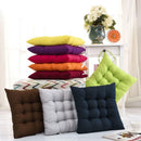 2x Soft Square Seat Cushion Home Garden Outdoor Chair Patio Sofa Pad Dark Blue