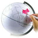 Hand-Painted Globe Hand-Painted World Map Can Be Painted Erasable Creative  L8X7