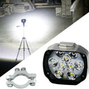 1x 15W 9 LED Motorcycle Boat Spot Driving Headlight Fog Light Lamp Practical