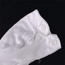 1Pair White Formal Gloves White Honor Guard Parade Santa Women Men Inspection oc