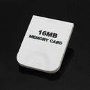 Practical White Memory Card For Nintendo Wii Gamecube GC Game 16MB 16M
